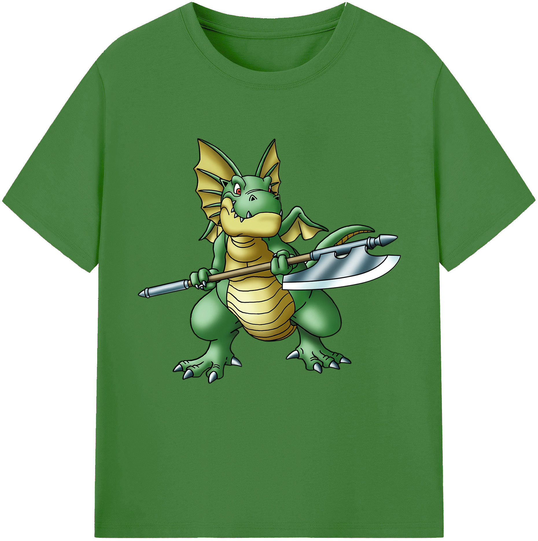 （画像用） ドラゴンクエスト Doragon Kuesuto Dragon Quest レディースカジュアルプリントTシャツ（綿100％）